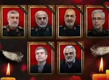 زمان تشییع پیکر مطهر فرماندهان و دانشمندان شهید حمله اسرائیل به ایران