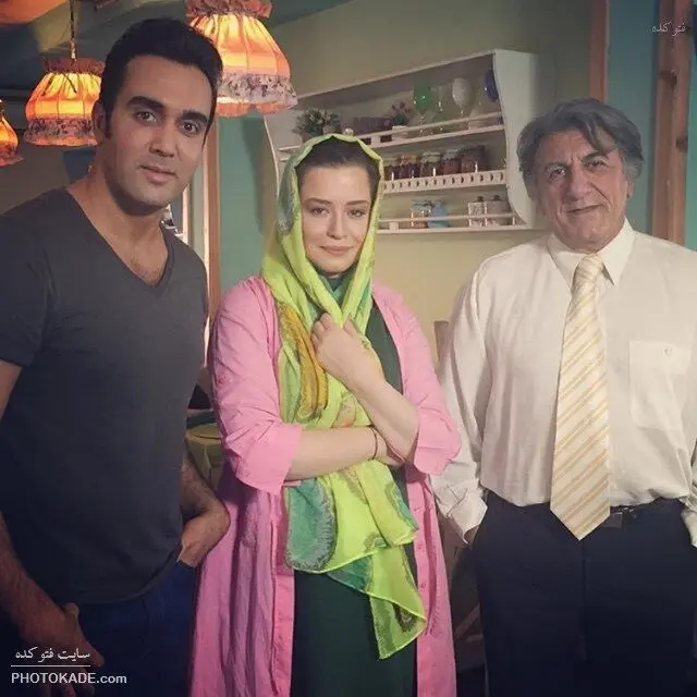 عکس عجیب پوریا پورسرخ با این خانم بازیگر + عکس