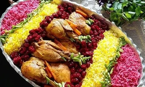 طرز تهیه آلبالو پلو با مرغ مجلسی | تا فصلش هست درست کنید !
