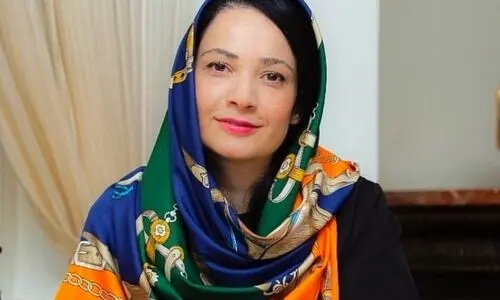 تصویر جالب نسرین نصرتی (فهیمه) در کنار همسر و دخترش سوفی + بیوگرافی