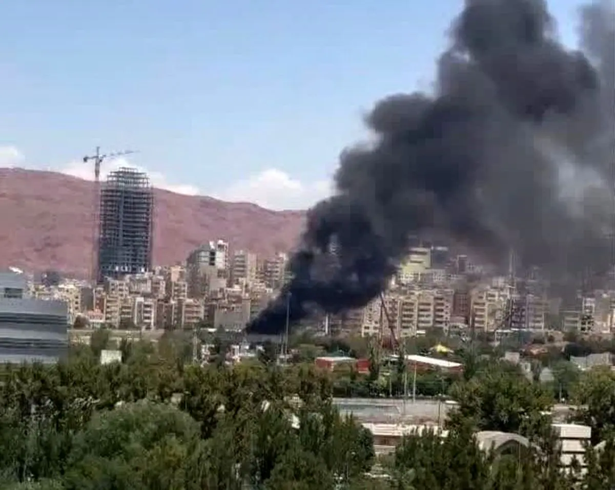 آتش‌سوزی هولناک در شهربازی باغلارباغی تبریز + عکس