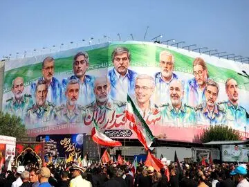 اعلام زمان مراسم مراسم خاکسپاری سرداران شهید