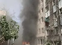 حمله اسرائیل به میدان ولیعصر تهران + فیلم و عکس
