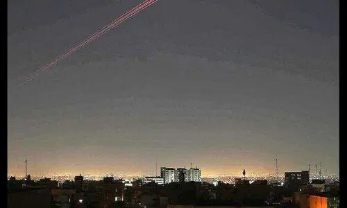 چرا در آسمان تهران صداهای ممتد انفجار شنیده می شود ؟ + ویدئو