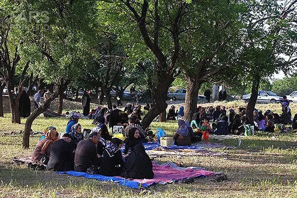 جشنِ عروس و مادرشوهری در سیزده بدر