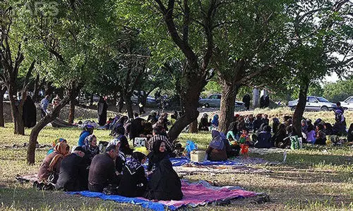 جشنِ عروس و مادرشوهری در سیزده بدر
