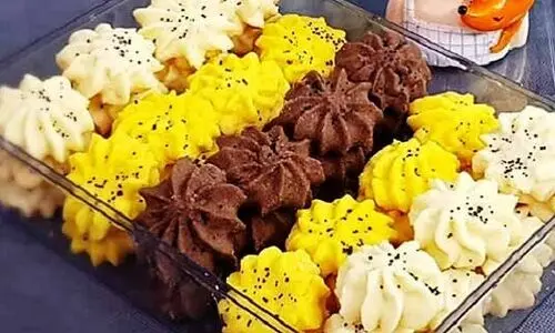 طرز تهیه شیرینی بهشتی برای عید نوروز  | با ارزان‌ترین مواد شیرینی پرطرفدار نوروز را درست کن