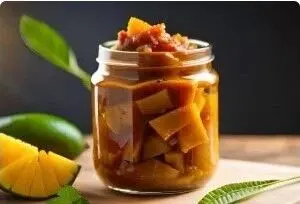 اگه عاشق ترشی انبه هستی کلیک کنید | راز خوشمزگی ترشی انبه بندری و هندی + آموزش