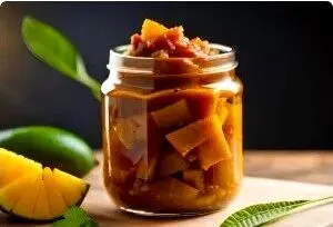 اگه عاشق ترشی انبه هستی کلیک کنید | راز خوشمزگی ترشی انبه بندری و هندی + آموزش