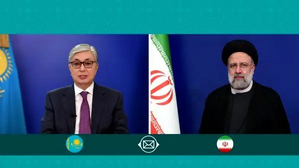 رئیسی به رئیس جمهور قزاقستان پیام داد + متن پیام