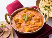 طرز تهیه شاهی پنیر |  غذای هندی محبوب گیاهخواران