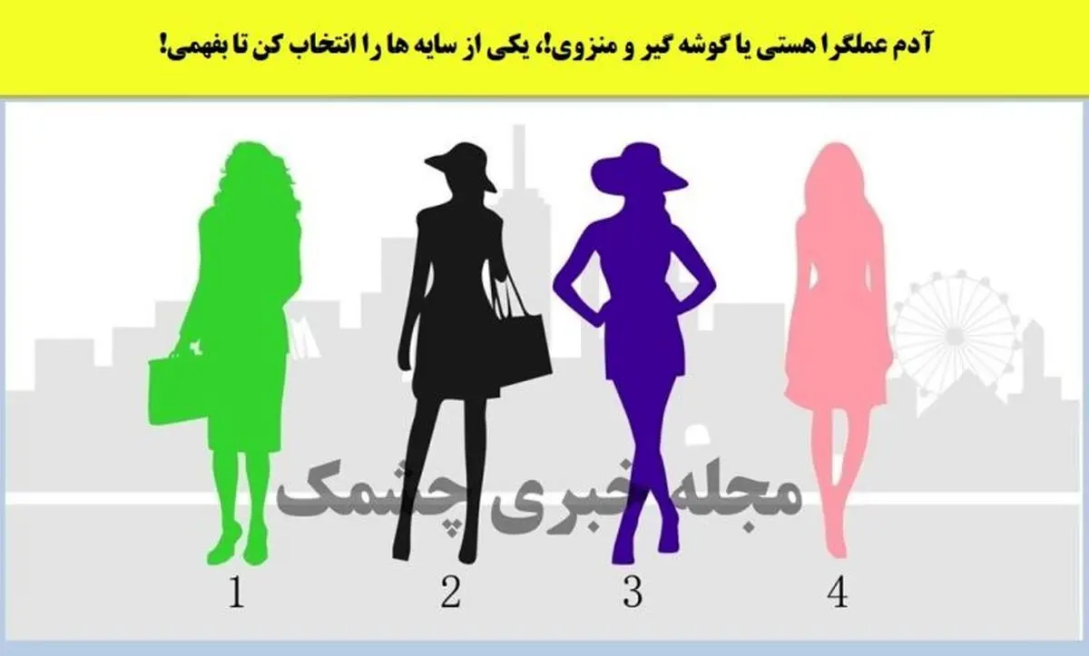 روانشناسی | آدم منزوی یا اجتماعی هستی؟ | چقدر میشه روت حساب باز کرد؟ | این تست رو انجام بده
