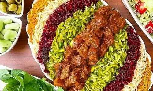 طرز تهیه پسته پلو کرمانی (پسته پلو قاجاری) | فوت و فن‌های خوشمزه شدن پسته پلو کرمانی