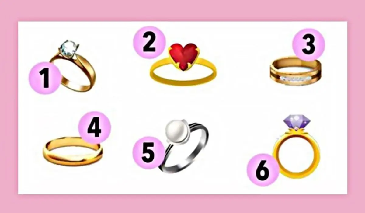یکی از حلقه ها رو انتخاب کن تا بگم چه زمانی ازدواج میکنی! | تست شخصیت شناسی