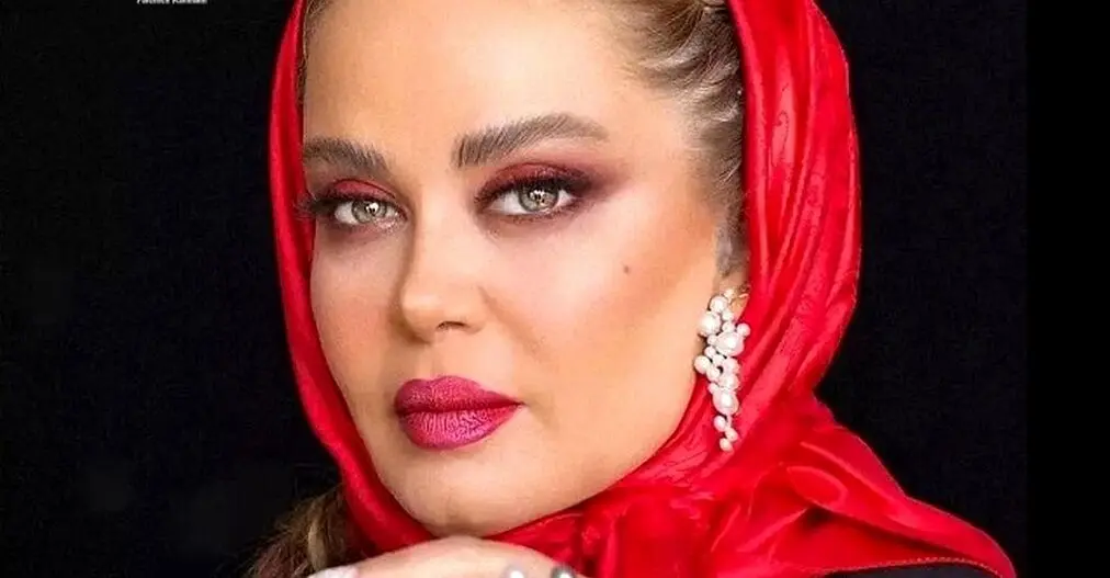 لباس مجلسی بهاره رهنما با رنگ جیغ در مراسم اکران مردمی +فیلم