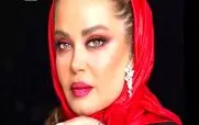 لباس مجلسی بهاره رهنما با رنگ جیغ در مراسم اکران مردمی +فیلم