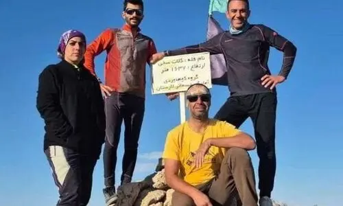کشف پیکر یک کوهنورد بعد از چهل روز !
