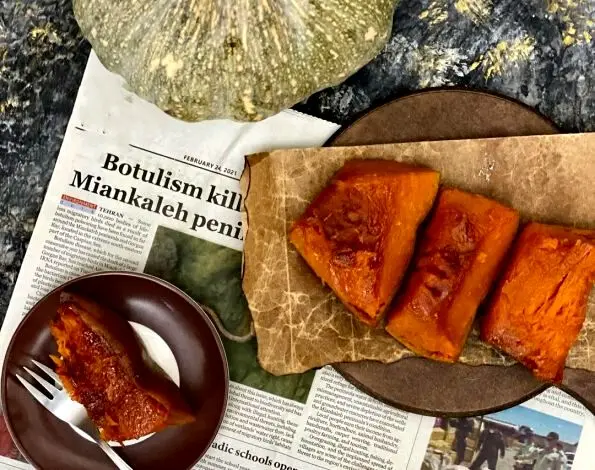 عمرا این مدل کدو حلوایی و خورده باشی | با این روش کدو حلوایی درست کن بشه باقلوا!!
