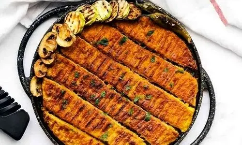طرز تهیه کباب تابه ای مرغ با سس آلبالو | چیکار کنم کباب تابه ای مرغ خشک نشه ؟
