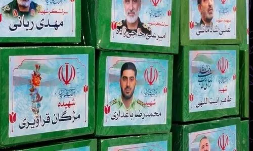 آماده‌شدن آرامگاه ابدی سرداران شهید باقری و شهید محرابی +عکس