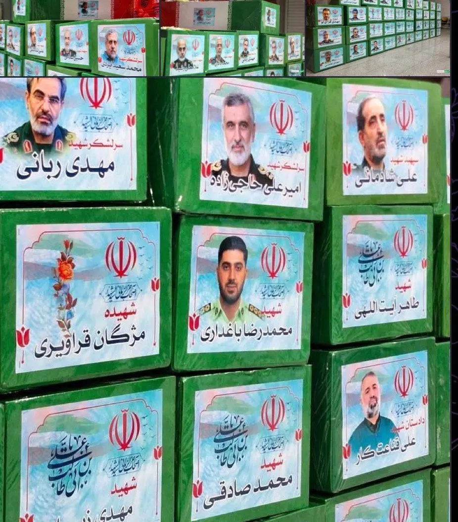 محافظ شهید طهرانچی همچنان ایستاده در کنار پیکرها +عکس
