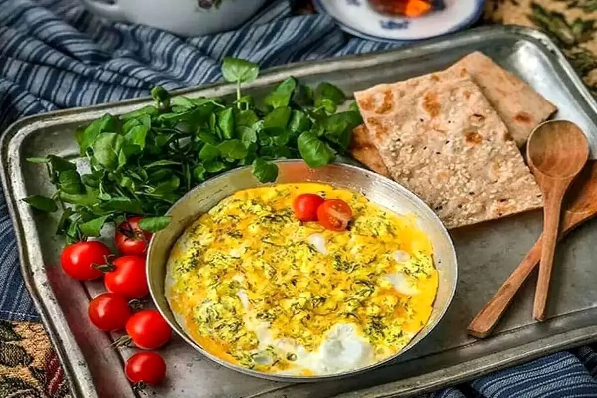 هنوز برای ناهار فکری نکردید | یه غذای خوشمزه شمالی توی 5 دقیقه درست کن