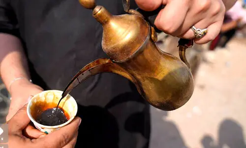 نذر جالب قهوه در آبادان + ویدئو
