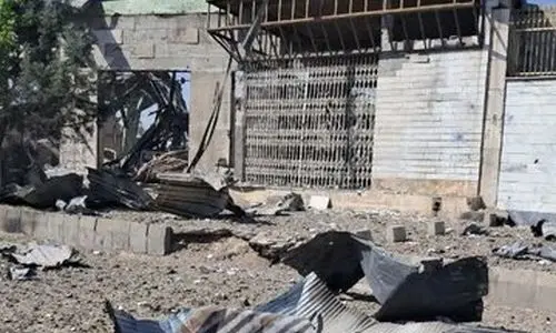  حمله به یک نمایشگاه کامیون در کرمانشاه +عکس