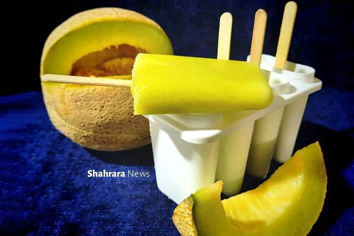 روش تهیه بستنی یخی طالبی در خانه | پول توجیبی‌تان را خرج خرید نوشمک و یخمکی نکنید