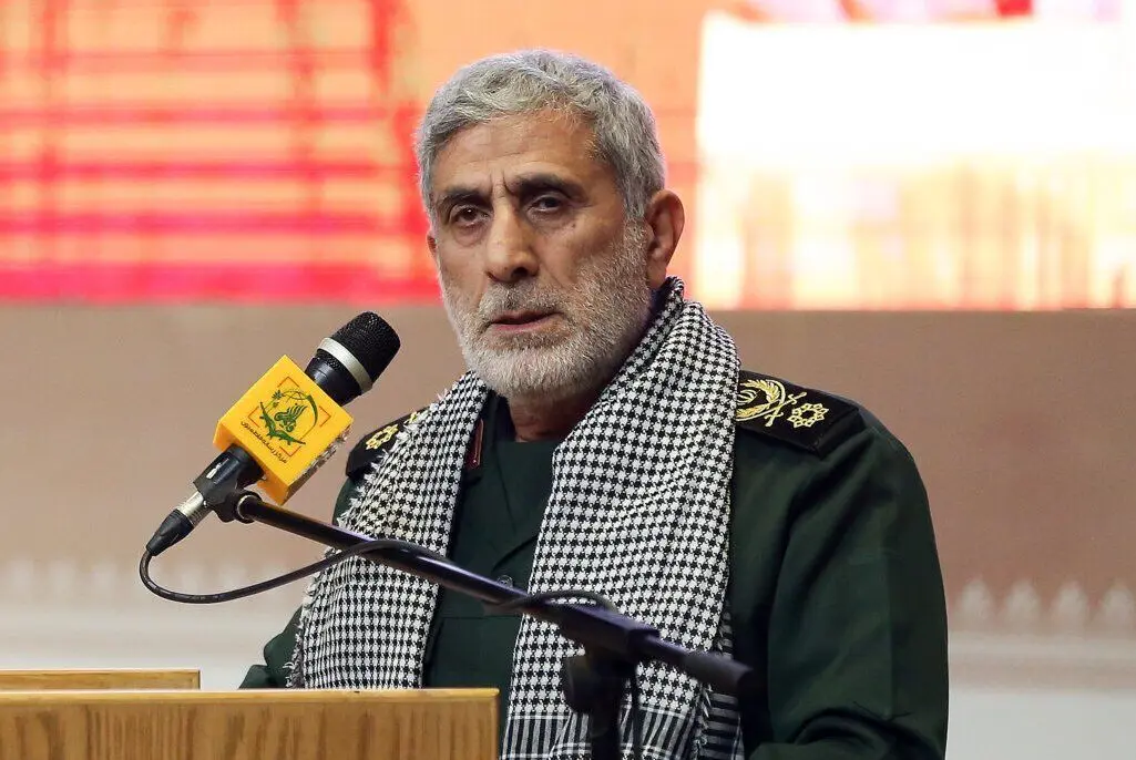 خبر فوری، سردار قاآنی پیام داد