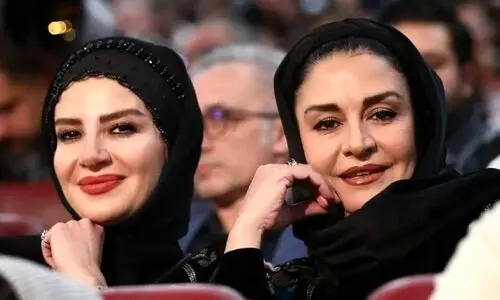 عکس زیرخاکی از ملیکا و مریلا زارعی در متهم گریخت