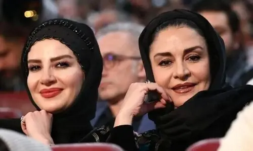 عکس زیرخاکی از ملیکا و مریلا زارعی در متهم گریخت
