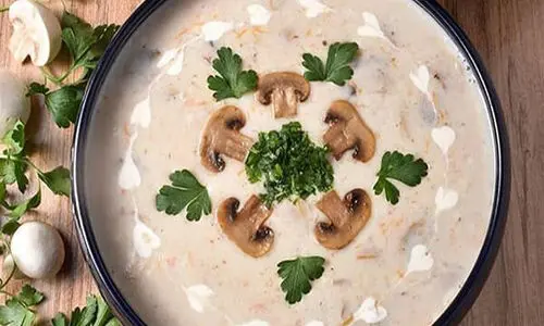طرز تهیه سوپ شیر و قارچ رستورانی | نکته  طلایی برای تهیه سوپ شیر و قارچ در روزهای بارانی پاییز