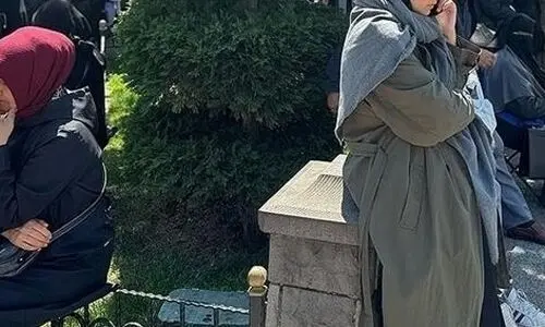 سقوط تلخ از ارتفاع در زلزله امروز استانبول+ویدئو