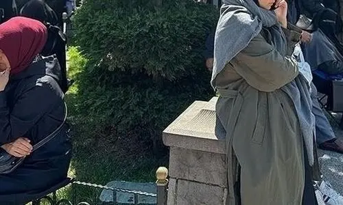 سقوط تلخ از ارتفاع در زلزله امروز استانبول+ویدئو
