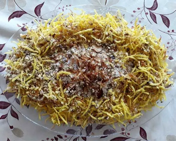 طرز تهیه سالاد خسروشاهی، یک پیش‌غذای خوشمزه و مجلسی | طرز تهیه سالاد سرد پرطرفدار ایرانی