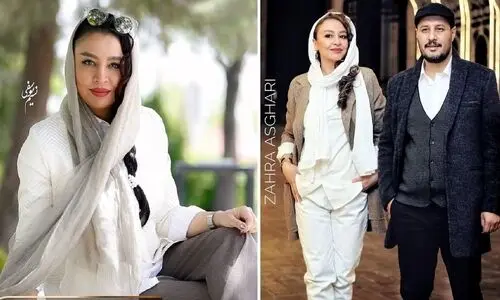 عکس عروسی جواد عزتی در فضای مجازی وایرالی شد | لباس عروسی خانم جواد عزتی همه را شوکه کرد +عکس