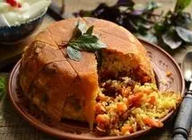 طرز تهیه شاه پلو مخلوط؛ مخصوص عاشقان ته‌دیگ | فوت و فن‌های خوشمزه شدن شاه پلو مخلوط