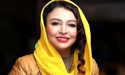 تصویری از تیپ دهه شصتی زن جواد عزتی | عکس لو رفته مه لقا باقری از پشت صحنه فیلم توقیفی شیشلیک 